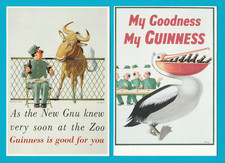 Postcards guinness advertiseme for sale  CANTERBURY