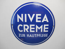 Nivea creme emailschild gebraucht kaufen  Wesendorf