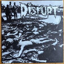 Usado, Disrupt - Rid The Cancer RARE 7" CRUST LABEL - TRANSLUCENT RED VINYL W/STICKER comprar usado  Enviando para Brazil