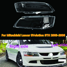 Carcaça da lente do farol dianteiro L+R + cola para Mitsubishi Lancer Evo 9TH 2003-2006 comprar usado  Enviando para Brazil