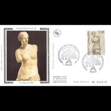 Fdc soie philexfrance d'occasion  Crécy-la-Chapelle