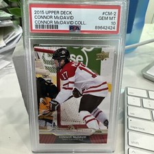 2015 UPPER DECK CONNOR McDAVID COLLECTION #CM-2 RC PSA 10 comprar usado  Enviando para Brazil