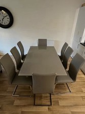 Stunning glass taupe for sale  MORDEN
