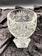 Vtg. crystal goblet for sale  Winchester