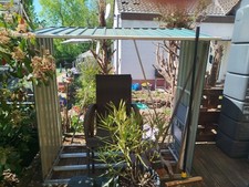 Holzunterstand brennholz metal gebraucht kaufen  Weißenthurm