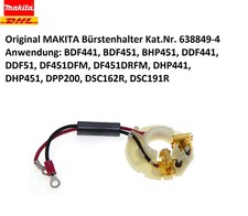 Makita kohlebürstenhalter 638 gebraucht kaufen  Küstrin-Kietz