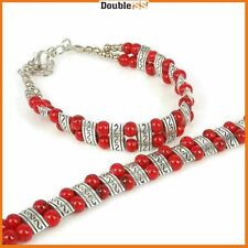 Bracciale tibetano rosso usato  Italia