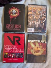 VELVET REVOLVER SLASH CONCERT DVD LOT Audioslave Cuba Rage Machine Guns n Roses comprar usado  Enviando para Brazil
