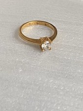 Solitaire ring 925er gebraucht kaufen  Neustadt an der Weinstraße