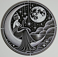 Art deco printed d'occasion  Expédié en Belgium