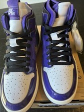 TÊNIS FEMININO AIR JORDAN 1 ZOOM ALTO CMFT COURT ROXO NOVO TAMANHO 7.5 SEM CAIXA comprar usado  Enviando para Brazil