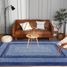 blue woven area rug 6 x 9 for sale blue woven area rug 6 x 9 for sale USA