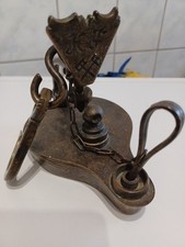 Messing froschlampe grubenlamp gebraucht kaufen  Teuchern