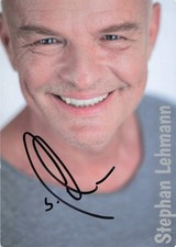 Stephan lehmann autogrammkarte gebraucht kaufen  Berlin