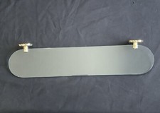 Prateleira de vidro temperado Ginger 24" acabamento dourado 2307/60-GFB L4 comprar usado  Enviando para Brazil