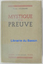 Mystique preuve marcel d'occasion  Bordeaux-