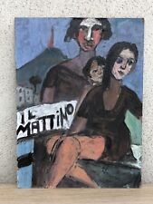 Quadro vintage figure usato  Calvizzano