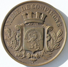 Medaille table bronze d'occasion  Elliant