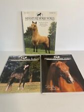 Paquete de revista Miniature Horse World American Horse Assoc Equine Vol 12 4-6 '96 segunda mano  Embacar hacia Argentina