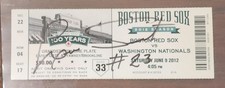 Luis tiant ticket for sale  Mansfield