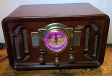 Rádio AM FM Bluetooth USB SD PUNP34BT série vintage clássico estilo retrô Pyle, usado comprar usado  Enviando para Brazil