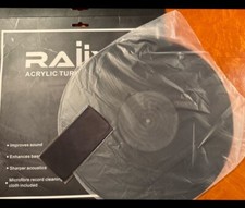 Raiiya acrylic turntable for sale  Bristow