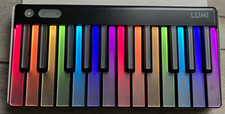 Usado, ROLI LUMI Keys controlador de teclado portátil iluminado MIDI com estojo de pressão azul comprar usado  Enviando para Brazil