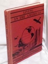 Vintage LIVING IN THE AMERICAS - McConnell Rand McNally & Co. Textbook HC 1939, usado comprar usado  Enviando para Brazil
