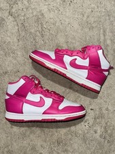 Usado, Tênis de ginástica Nike Dunk High rosa prime branco feminino tamanho 7 DD1869-110 comprar usado  Enviando para Brazil
