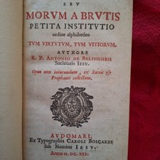1621 belinghem. zoopaideia usato  Pavia