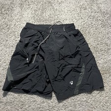 Bontrager Hombres MTB Pantalones Cortos Sueltos Acolchados Ciclismo Grandes Nylon Negros Bolsillos segunda mano  Embacar hacia Mexico