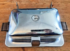 Vintage Sears Roebuck Chapa Cromada Sanduíche Waffle Grill Press 307-6600 comprar usado  Enviando para Brazil