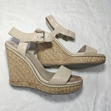 Salto anabela plataforma couro brilhante camurça feminino Minelli Itália tamanho 37 comprar usado  Enviando para Brazil
