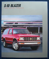 Prospekt brochure 1988 Chevrolet Chevy S-10 Blazer (USA) comprar usado  Enviando para Brazil