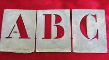 Pochoirs anciens zinc d'occasion  France