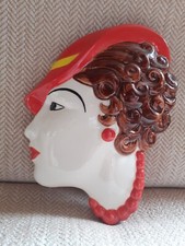 Moorland pottery face for sale  NORTHAMPTON