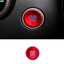 Para Hyundai Tucson 2022-2025 Motor Interruptor Botão Anel Guarnição Vermelho comprar usado  Enviando para Brazil