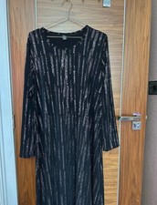 Black sparkly abaya for sale  CARDIFF