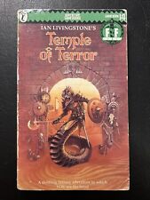 Temple of Terror Fighting Fantasy #14 1985 1st Green Banner Good comprar usado  Enviando para Brazil