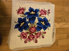 Wool needlepoint chair for sale  Lansing