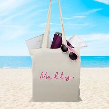 Personalised natural tote for sale  NORTHWICH