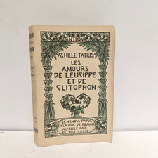 Achille tatius amours d'occasion  Paris IX