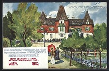Cartolina artista vienna usato  Spedire a Italy