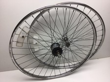 Rodas de bicicleta vintage Schwinn 26” 1 3/8” S6 cromadas aros Sturmey Archer 3 velocidades comprar usado  Enviando para Brazil