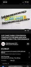Cat cams turbo for sale  MANCHESTER