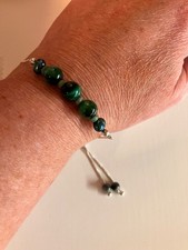 Bracciale cursore argento usato  Spedire a Italy