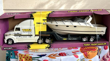 RARO Nylint Freightliner semi tiara iate barco reboque trator #9190 41" comprar usado  Enviando para Brazil
