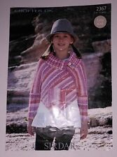 Child poncho knitting for sale  PRESTON