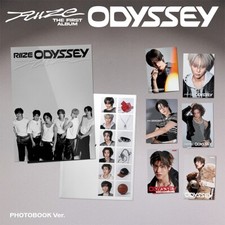 RIIZE [ODYSSEY] 1st Album PHOTO BOOK Ver/CD+Book+Deco+2Sticker+ID Card+Card+GIFT, usado comprar usado  Enviando para Brazil