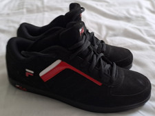 Fila black trainers for sale  CWMBRAN
